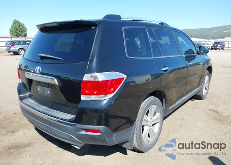 2013 Toyota Highlander Limited V6 from USA, damaged, VIN 5TDYK3EH6DS130994